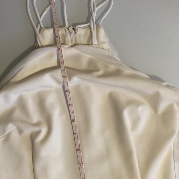 Soft White Sleeveless Max Mini Dress - Size XS - Picture 7 of 13